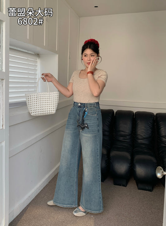 Wide-Leg Jeans - 6802